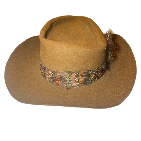 STETSON Authentic Beaver 3X Size 7 3/8 Hat - Picture 10 of 12